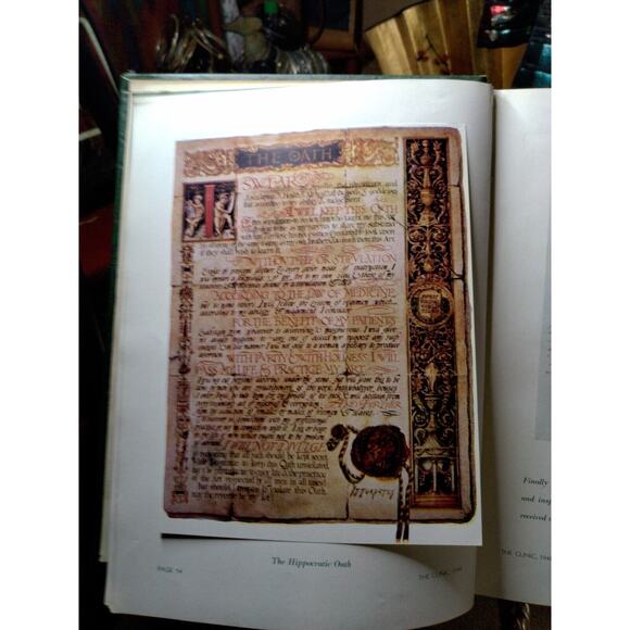 The Clinic 1948 Jefferson Medical College Philadelphia yearbook leather like cvr - Picture 5 of 8